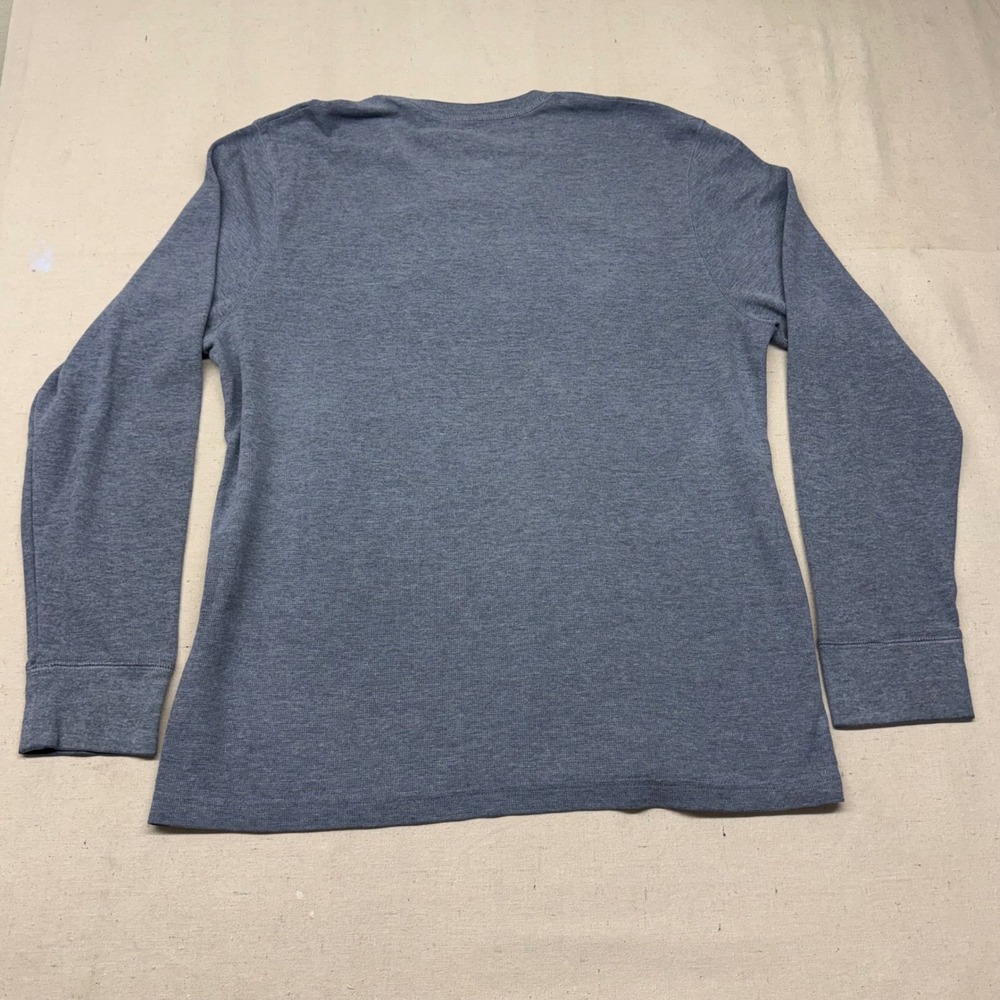 Old Navy Mens XXL Long Sleeve Dept of Athletics Graphic Waffle Tee Gray 1994 - Picture 2 of 9